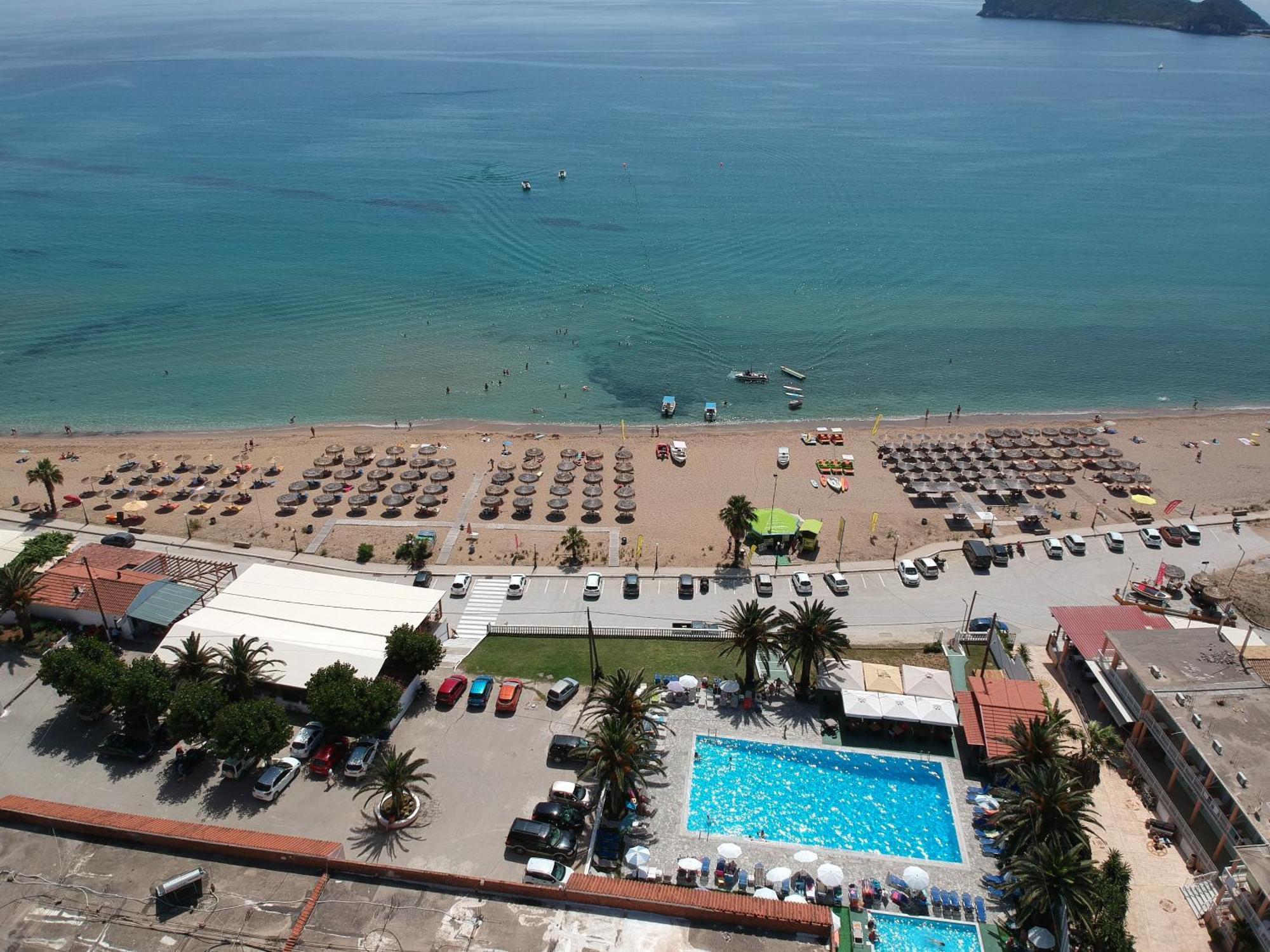 Alkyon Beach Hotel Agios Georgios Pagon Luaran gambar