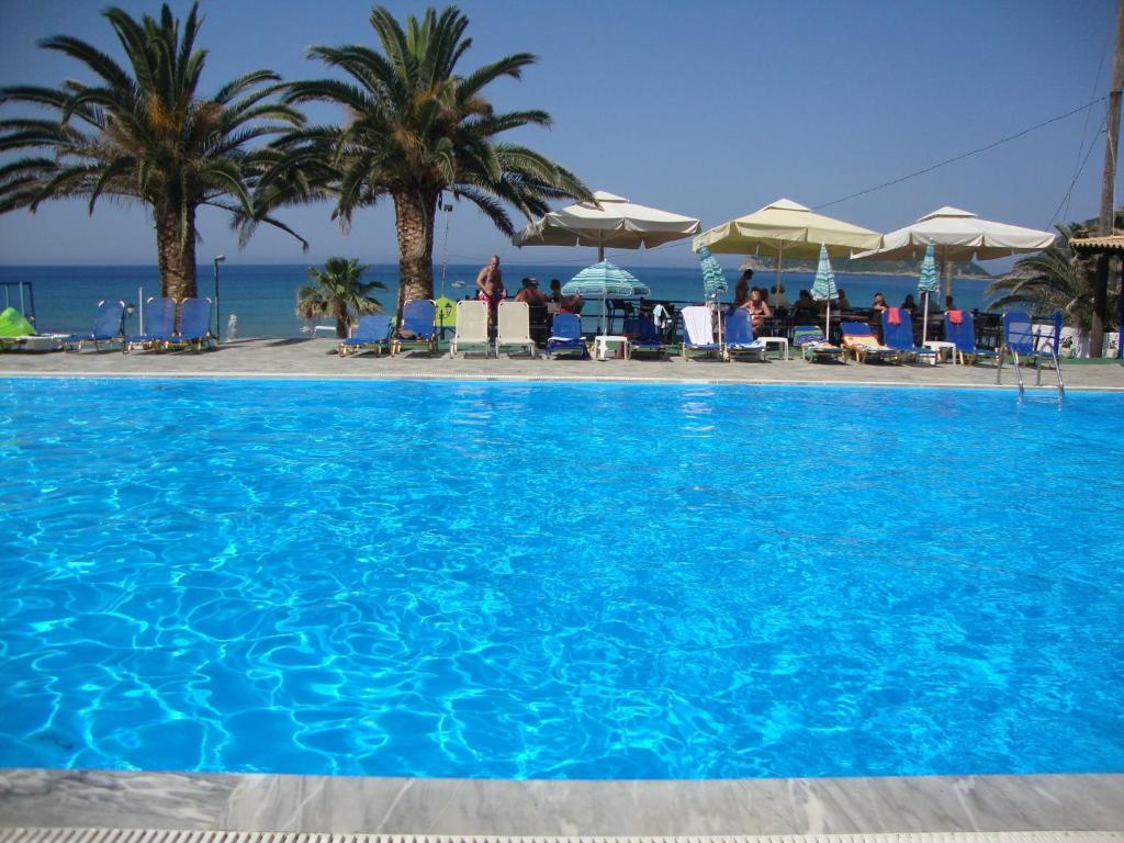 Alkyon Beach Hotel Agios Georgios Pagon Luaran gambar